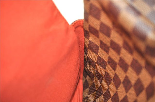 Authentic Louis Vuitton Damier Naviglio Shoulder Cross Body Bag N45255 LV J7622