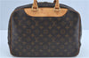 Authentic Louis Vuitton Monogram Deauville Hand Bag M47270 LV J7649