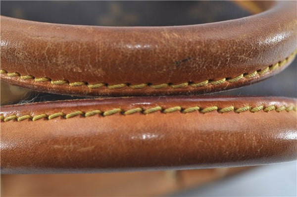 Authentic Louis Vuitton Monogram Deauville Hand Bag M47270 LV J7649