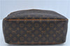 Authentic Louis Vuitton Monogram Deauville Hand Bag M47270 LV J7649