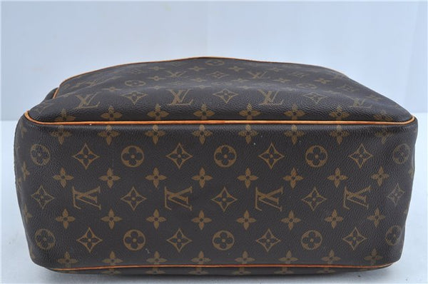 Authentic Louis Vuitton Monogram Deauville Hand Bag M47270 LV J7649