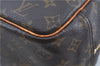 Authentic Louis Vuitton Monogram Deauville Hand Bag M47270 LV J7649