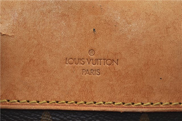 Authentic Louis Vuitton Monogram Deauville Hand Bag M47270 LV J7649