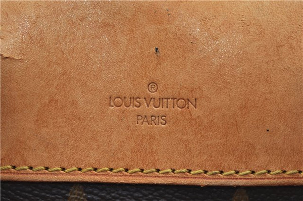 Authentic Louis Vuitton Monogram Deauville Hand Bag M47270 LV J7649