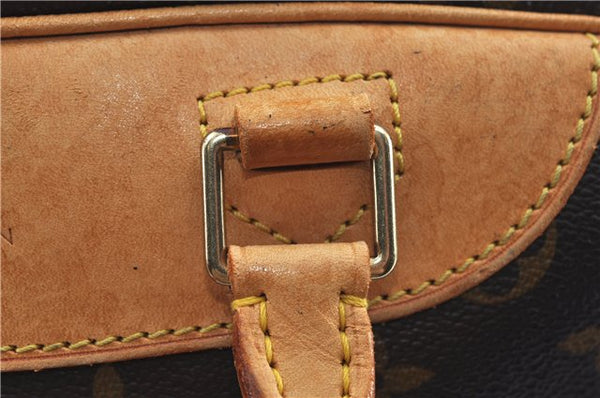 Authentic Louis Vuitton Monogram Deauville Hand Bag M47270 LV J7649