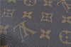 Authentic Louis Vuitton Monogram Deauville Hand Bag M47270 LV J7649
