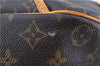 Authentic Louis Vuitton Monogram Deauville Hand Bag M47270 LV J7649