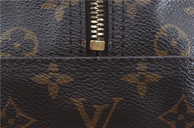 Authentic Louis Vuitton Monogram Deauville Hand Bag M47270 LV J7649