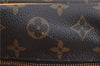 Authentic Louis Vuitton Monogram Deauville Hand Bag M47270 LV J7649