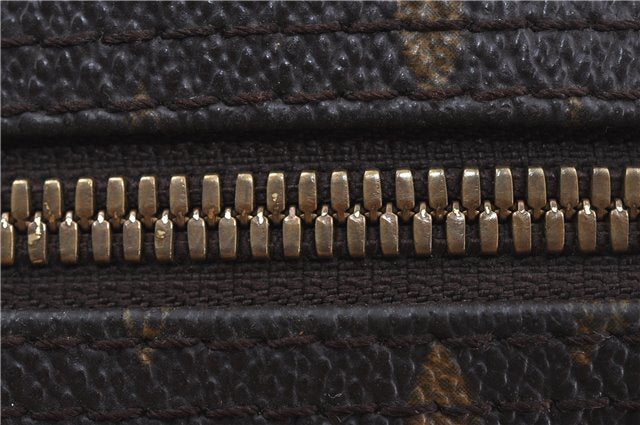 Authentic Louis Vuitton Monogram Deauville Hand Bag M47270 LV J7649