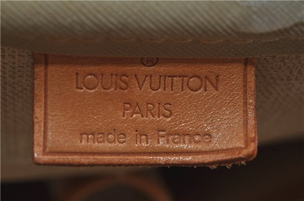 Authentic Louis Vuitton Monogram Deauville Hand Bag M47270 LV J7649