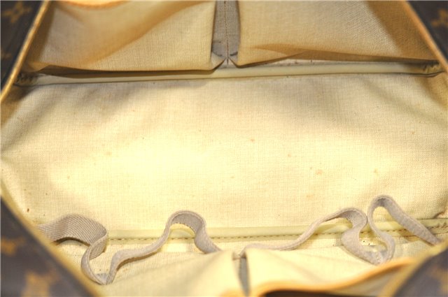 Authentic Louis Vuitton Monogram Deauville Hand Bag M47270 LV J7649