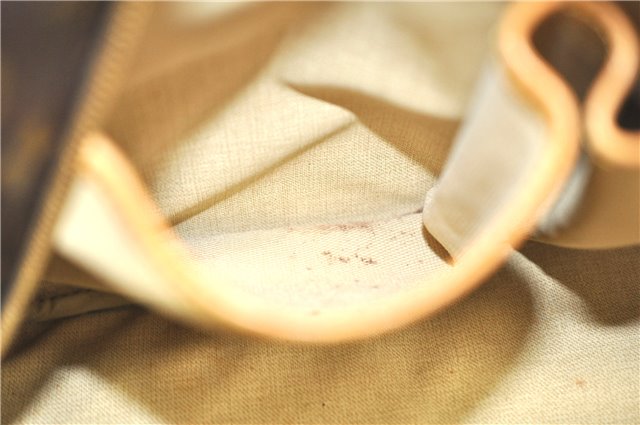 Authentic Louis Vuitton Monogram Deauville Hand Bag M47270 LV J7649