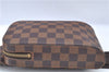 Authentic Louis Vuitton Damier Geronimos Waist Body Bag N51994 LV J7677