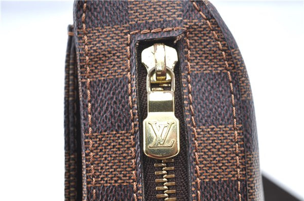Authentic Louis Vuitton Damier Geronimos Waist Body Bag N51994 LV J7677