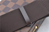 Authentic Louis Vuitton Damier Geronimos Waist Body Bag N51994 LV J7677