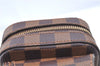 Authentic Louis Vuitton Damier Geronimos Waist Body Bag N51994 LV J7677
