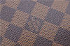 Authentic Louis Vuitton Damier Geronimos Waist Body Bag N51994 LV J7677