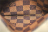 Authentic Louis Vuitton Damier Geronimos Waist Body Bag N51994 LV J7677