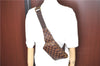Authentic Louis Vuitton Damier Geronimos Waist Body Bag N51994 LV J7677
