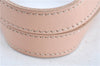 Authentic FENDI Zucchino Hand Tote Bag Purse Canvas Leather Light Pink  J7680