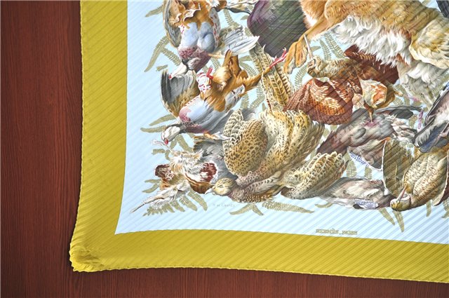 Authentic HERMES Pleats Scarf 