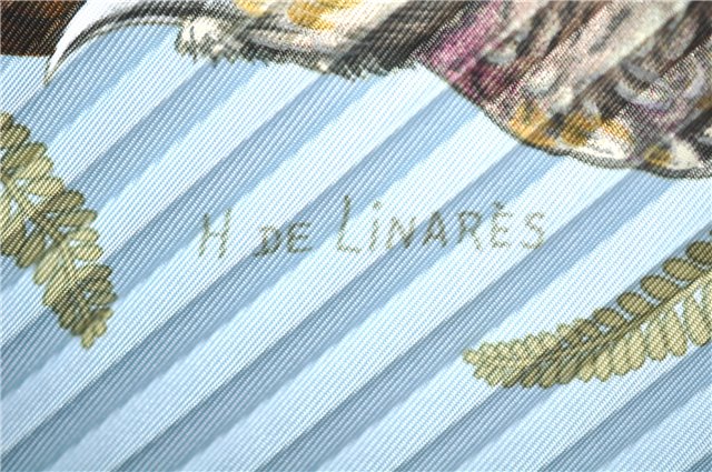 Authentic HERMES Pleats Scarf 