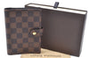 Authentic Louis Vuitton Damier Agenda PM Notebook Cover R20700 Box J7694