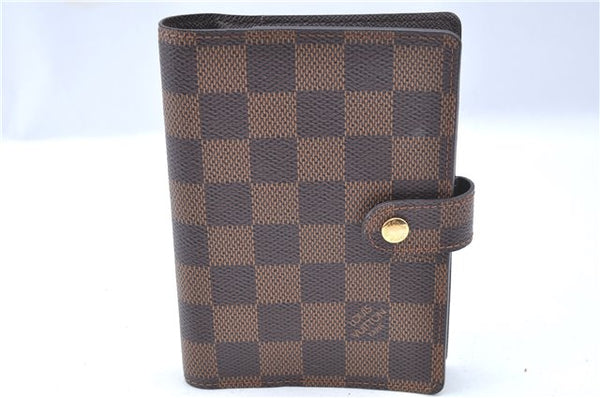 Authentic Louis Vuitton Damier Agenda PM Notebook Cover R20700 Box J7694