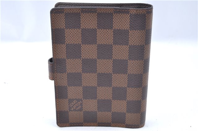 Authentic Louis Vuitton Damier Agenda PM Notebook Cover R20700 Box J7694