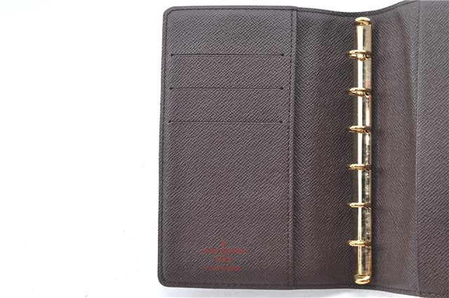 Authentic Louis Vuitton Damier Agenda PM Notebook Cover R20700 Box J7694