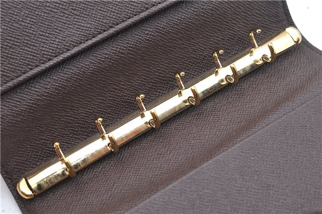 Authentic Louis Vuitton Damier Agenda PM Notebook Cover R20700 Box J7694