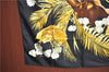 Authentic HERMES Carre 90 Scarf "Turbans des reines" Silk Black J7704