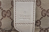 Authentic GUCCI Shoulder Cross Body Bag GG Canvas Leather 145858 Brown J7729