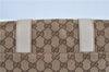 Authentic GUCCI Shoulder Cross Body Bag GG Canvas Leather 145858 Brown J7729