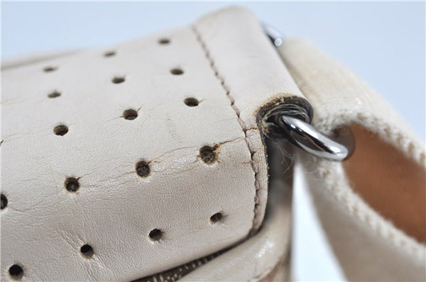 Authentic GUCCI Shoulder Cross Body Bag GG Canvas Leather 145858 Brown J7729