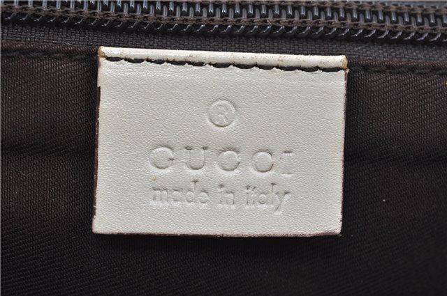 Authentic GUCCI Shoulder Cross Body Bag GG Canvas Leather 145858 Brown J7729