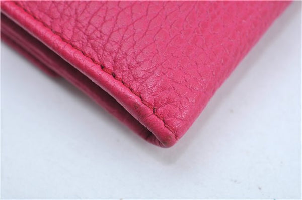 Authentic GUCCI Swing Long Wallet Purse Leather 354496 Pink Box J7730