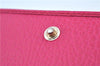 Authentic GUCCI Swing Long Wallet Purse Leather 354496 Pink Box J7730