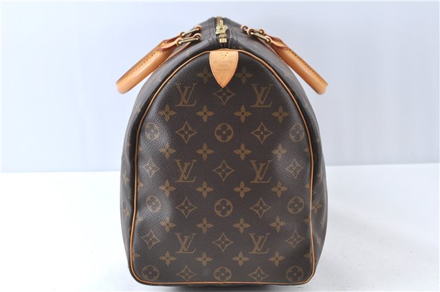 Authentic Louis Vuitton Monogram Keepall 45 Travel Boston Bag M41428 LV J7738