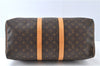 Authentic Louis Vuitton Monogram Keepall 45 Travel Boston Bag M41428 LV J7738