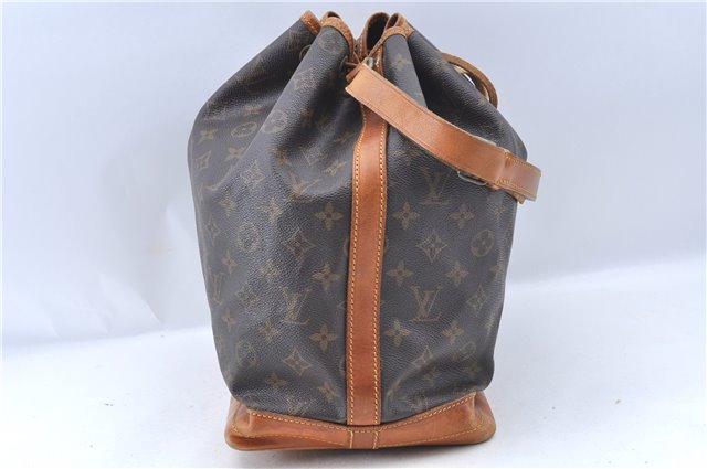 Authentic Louis Vuitton Monogram Noe Shoulder Drawstring Bag M42224 LV J7741