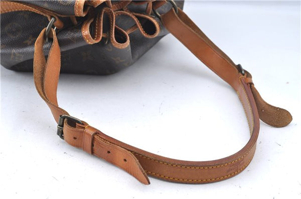 Authentic Louis Vuitton Monogram Noe Shoulder Drawstring Bag M42224 LV J7741