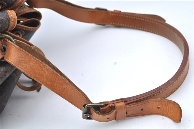 Authentic Louis Vuitton Monogram Noe Shoulder Drawstring Bag M42224 LV J7741