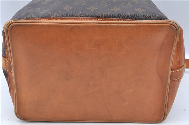 Authentic Louis Vuitton Monogram Noe Shoulder Drawstring Bag M42224 LV J7741