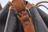 Authentic Louis Vuitton Monogram Noe Shoulder Drawstring Bag M42224 LV J7741
