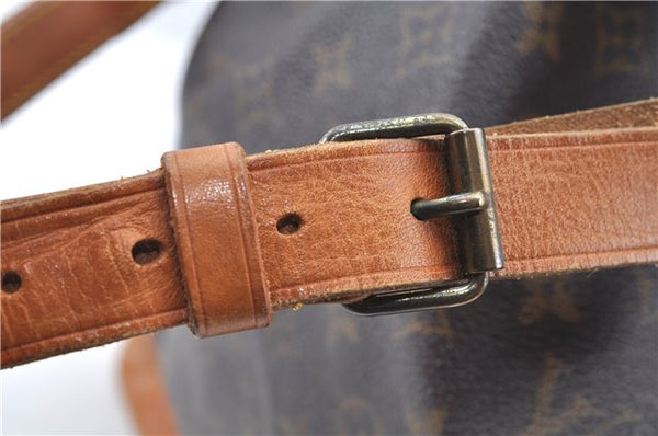 Authentic Louis Vuitton Monogram Noe Shoulder Drawstring Bag M42224 LV J7741