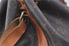Authentic Louis Vuitton Monogram Noe Shoulder Drawstring Bag M42224 LV J7741