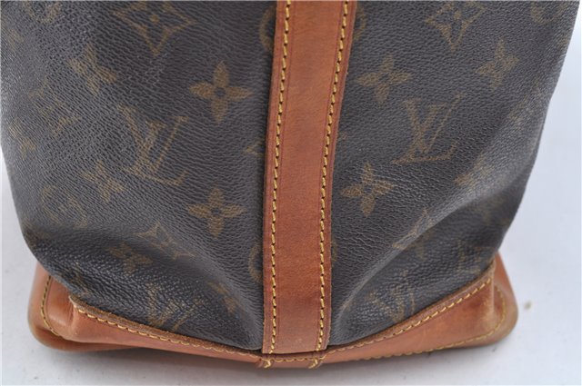 Authentic Louis Vuitton Monogram Noe Shoulder Drawstring Bag M42224 LV J7741