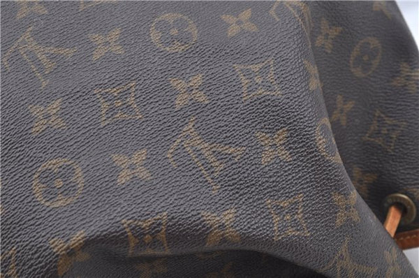 Authentic Louis Vuitton Monogram Noe Shoulder Drawstring Bag M42224 LV J7741